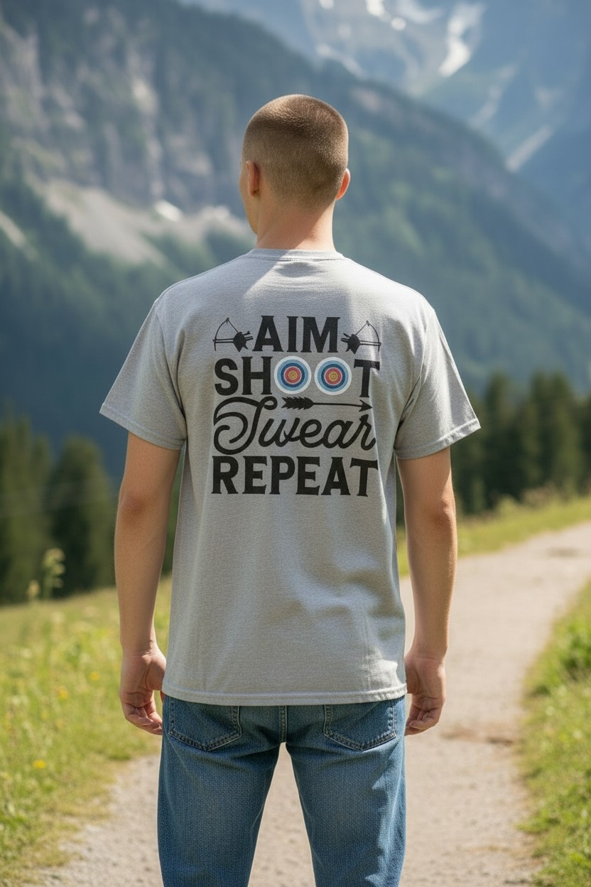 Aim Shoot Swear Repeat