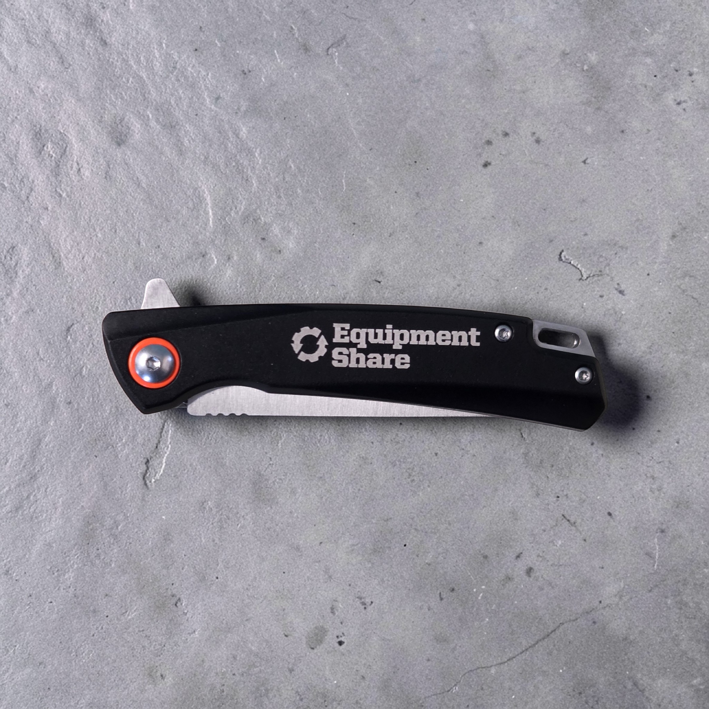 Bison River 4" Black EDC Knife EquipmentShare