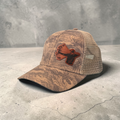 DRI DUCK Snap Back Hat With Archery Hunter Patch