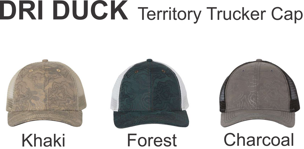 Custom Logo Hats - DRI DUCK Territory Trucker Cap