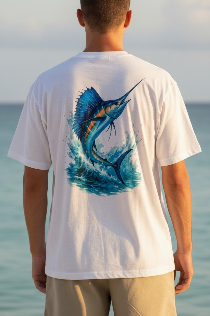 Full Color Sailfish T-shirt