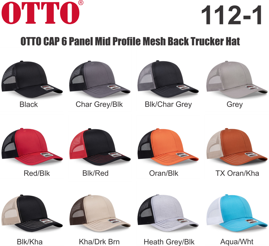 Custom Logo Hats - OTTO 112